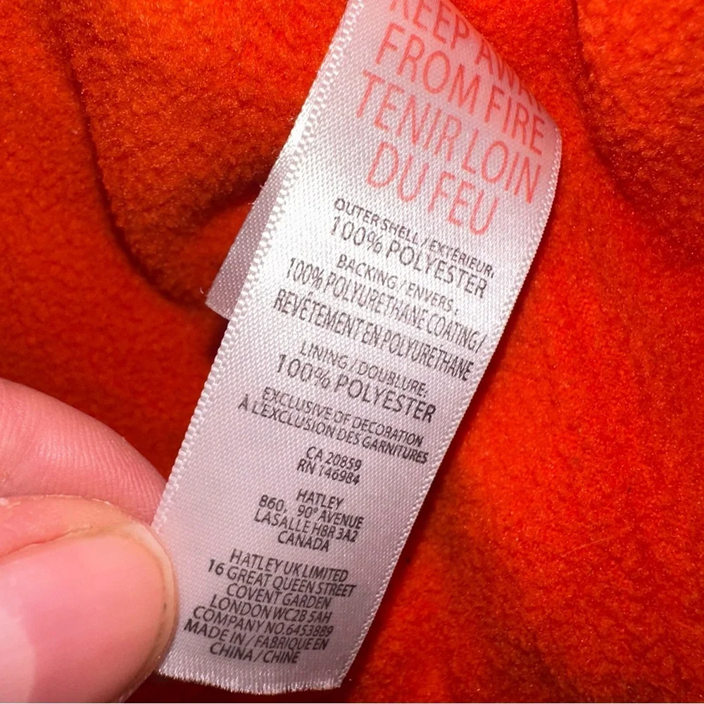 Hatley Boys' Dinosaur Zip-Up Rain Jacket fleece‎ Lined Size 2